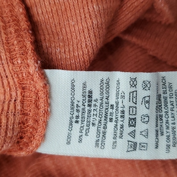 Free People We The Free Open-back Turtleneck Top XS - Picture 5 of 6